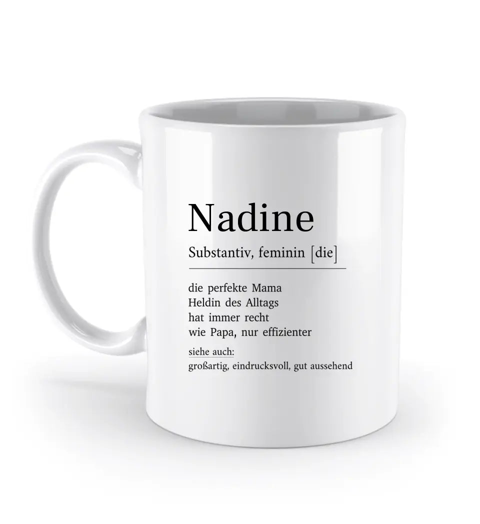 Mama Definition - Tasse Standard Mug White OneSize
