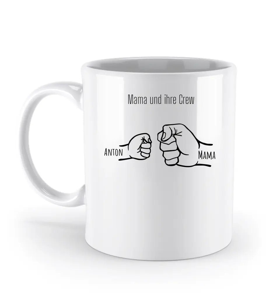 Mama und ihre Crew - Tasse Standard Mug White OneSize