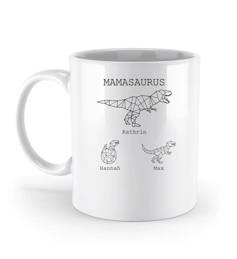 Mamasaurus - Tasse mit Namen Standard Mug White OneSize