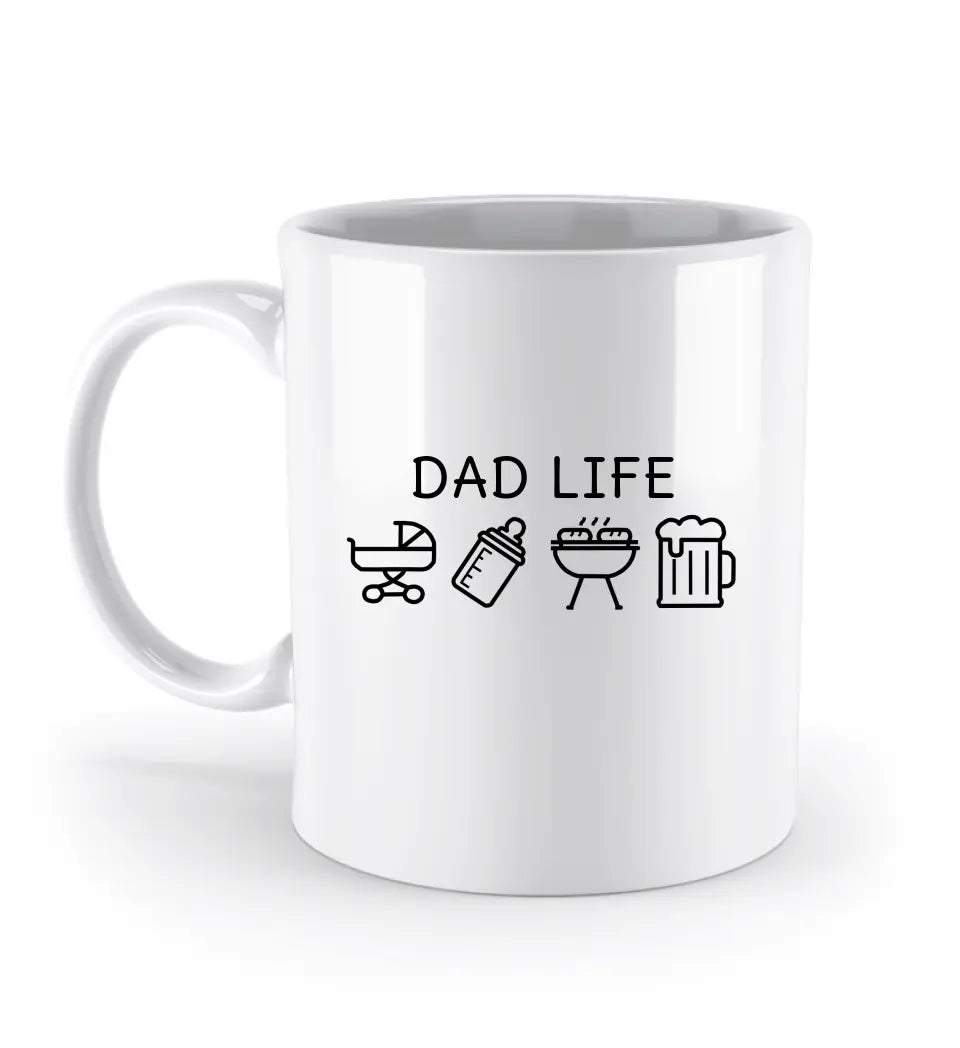 Dad Life Symbole - Tasse Standard Mug White OneSize