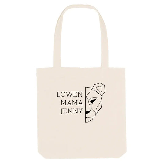 Löwen Mama - Bio Jutebeutel Tote Bag ST ST Natural OS