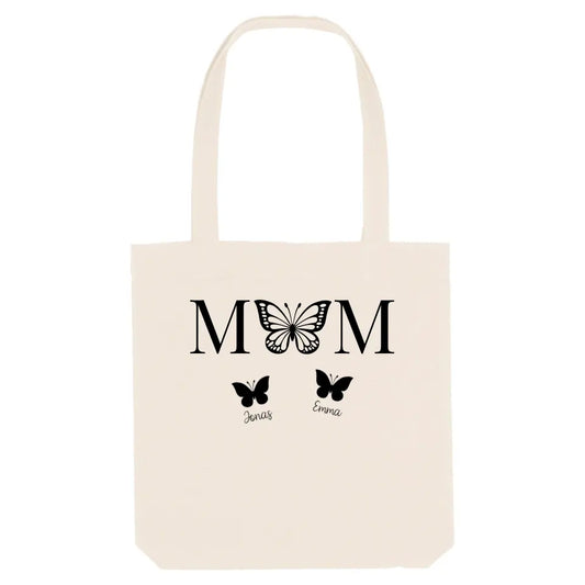 Mom Butterfly - Bio Jutebeutel Tote Bag ST ST Natural OS
