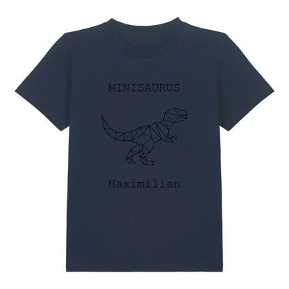 Minisaurus - Bio Kinder Shirt *personalisierbar (mit Namen)*