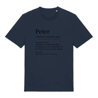 Opa Definition - Bio Herren Shirt *personalisierbar*