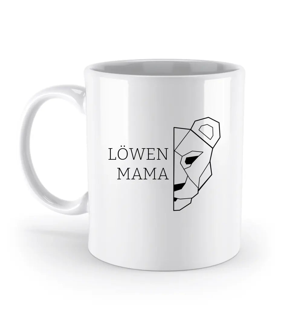 Löwen Mama - Tasse ohne Namen Standard Mug White OneSize