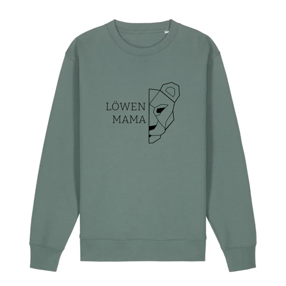 Löwen Mama - Bio Unisex Sweatshirt *personalisierbar (ohne Namen)* Changer Sweatshirt 2.0 ST ST Green-Bay