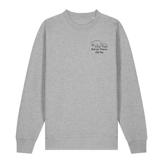 Bären Mama - Bio Unisex Sweatshirt *personalisierbar* Changer Sweatshirt 2.0 ST ST