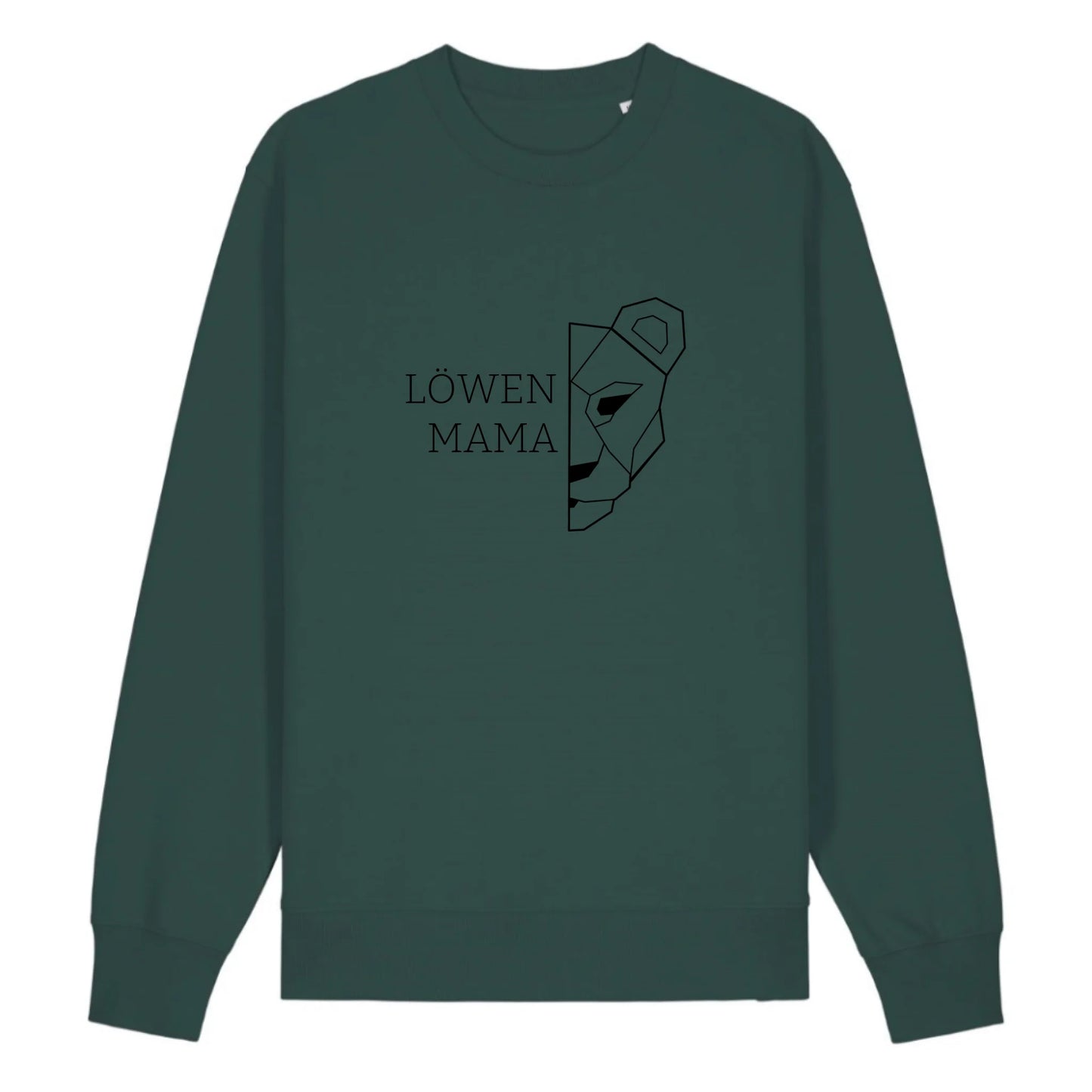 Löwen Mama - Bio Unisex Sweatshirt *personalisierbar (ohne Namen)*