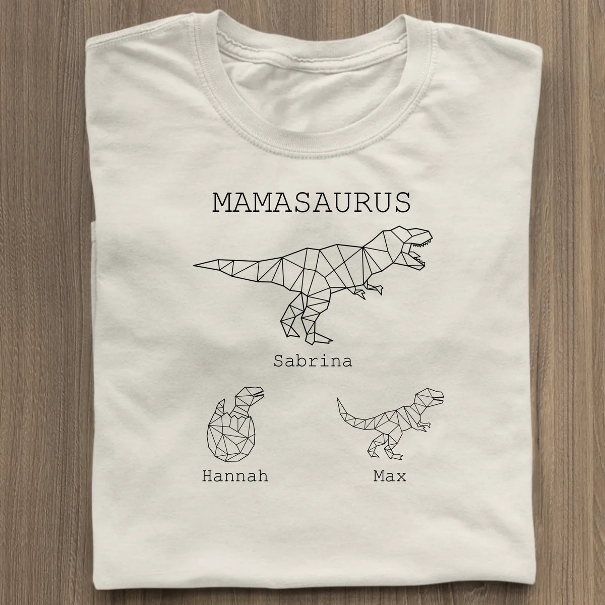 Mamasaurus - Bio Damen Shirt *personalisierbar (mit Namen)* Stella Muser Shirt ST ST Natural-Raw