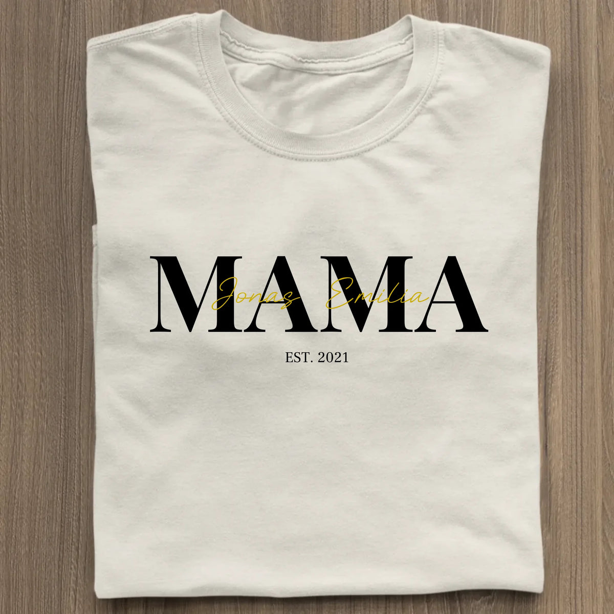 MAMA + Kids - Bio Damen Shirt *personalisierbar* Stella Muser Shirt ST ST Natural-Raw