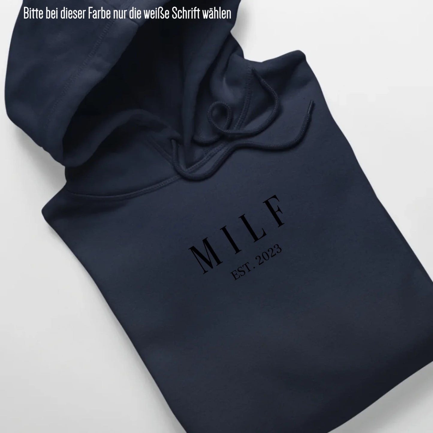 MILF - Bio Unisex Hoodie *personalisierbar* Cruiser Hoodie 2.0 ST ST French-Navy