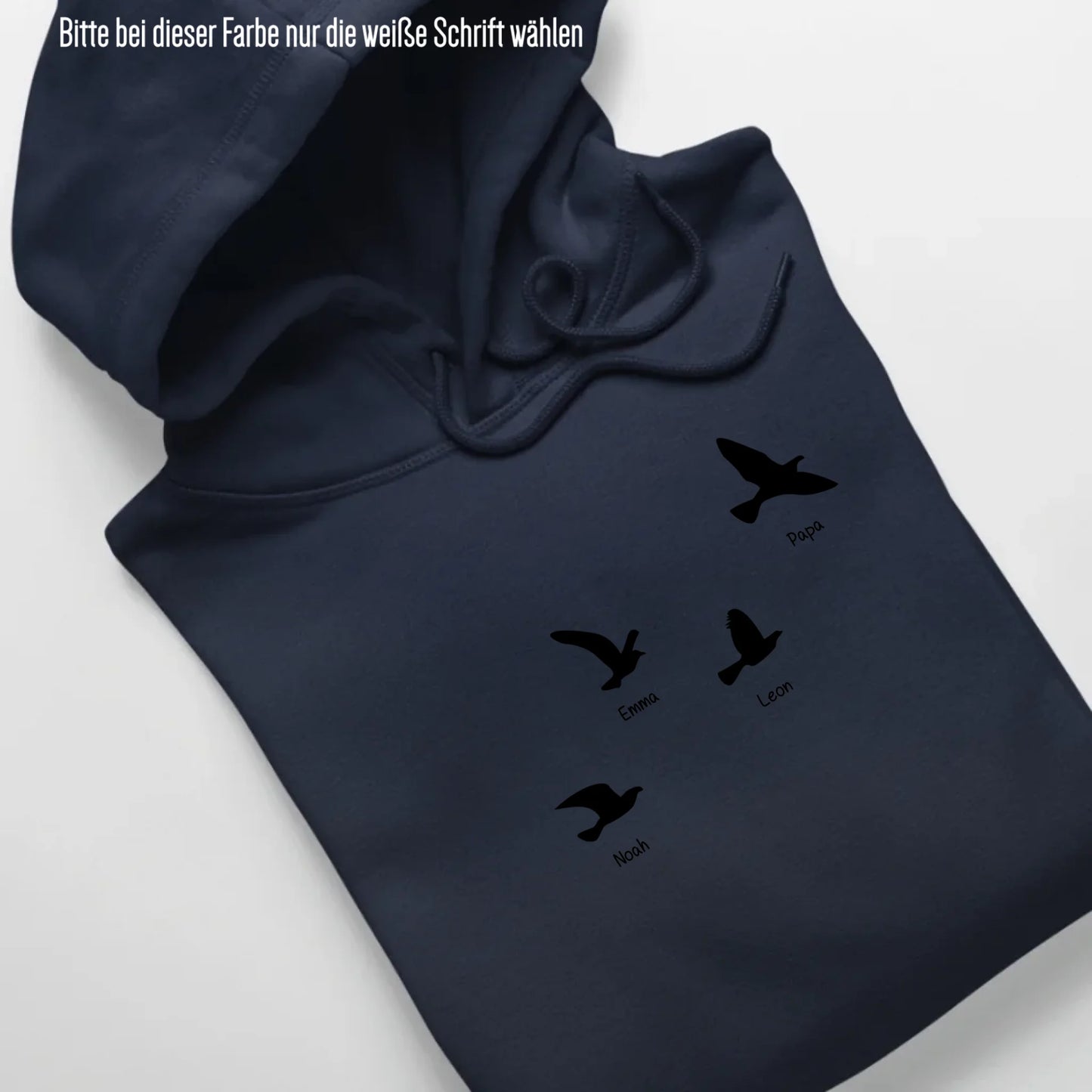 Fly with me - Bio Unisex Hoodie *personalisierbar* Cruiser Hoodie 2.0 ST ST French-Navy