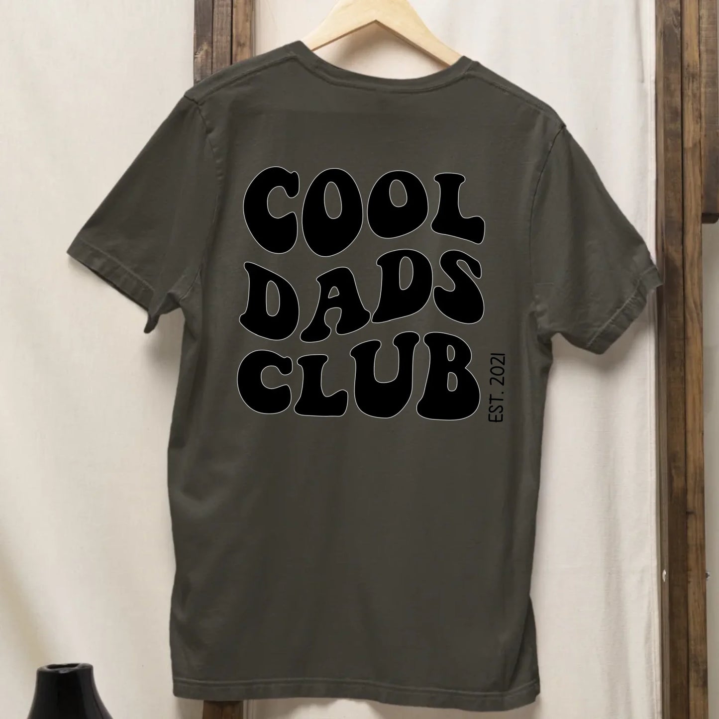 Cool Dads Club Backprint - Bio Herren Shirt *personalisierbar* Creator T-Shirt 2.0 ST ST BACK ONLY Khaki