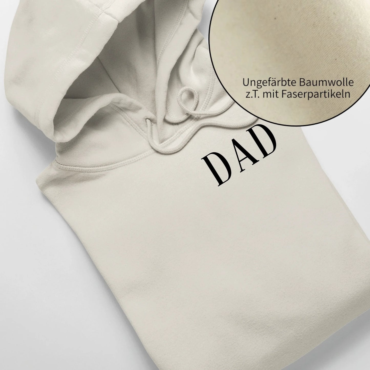 DAD/MOM - Bio Unisex Hoodie *personalisierbar* Cruiser Hoodie 2.0 ST ST Natural-Raw