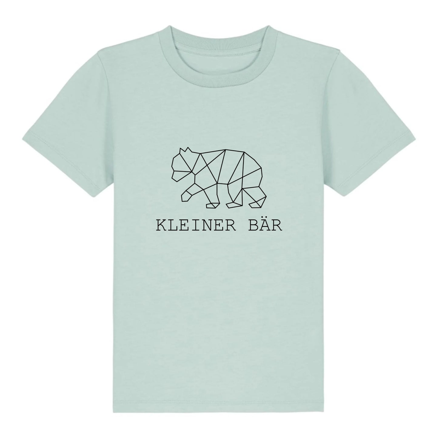 Kleiner Bär - Bio Kinder Shirt *personalisierbar (ohne Namen)* Mini Creator Shirt 2.0 ST ST Caribbean-Blue