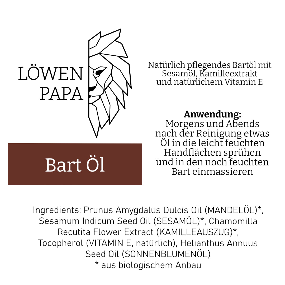 Löwen Papa Bart Öl