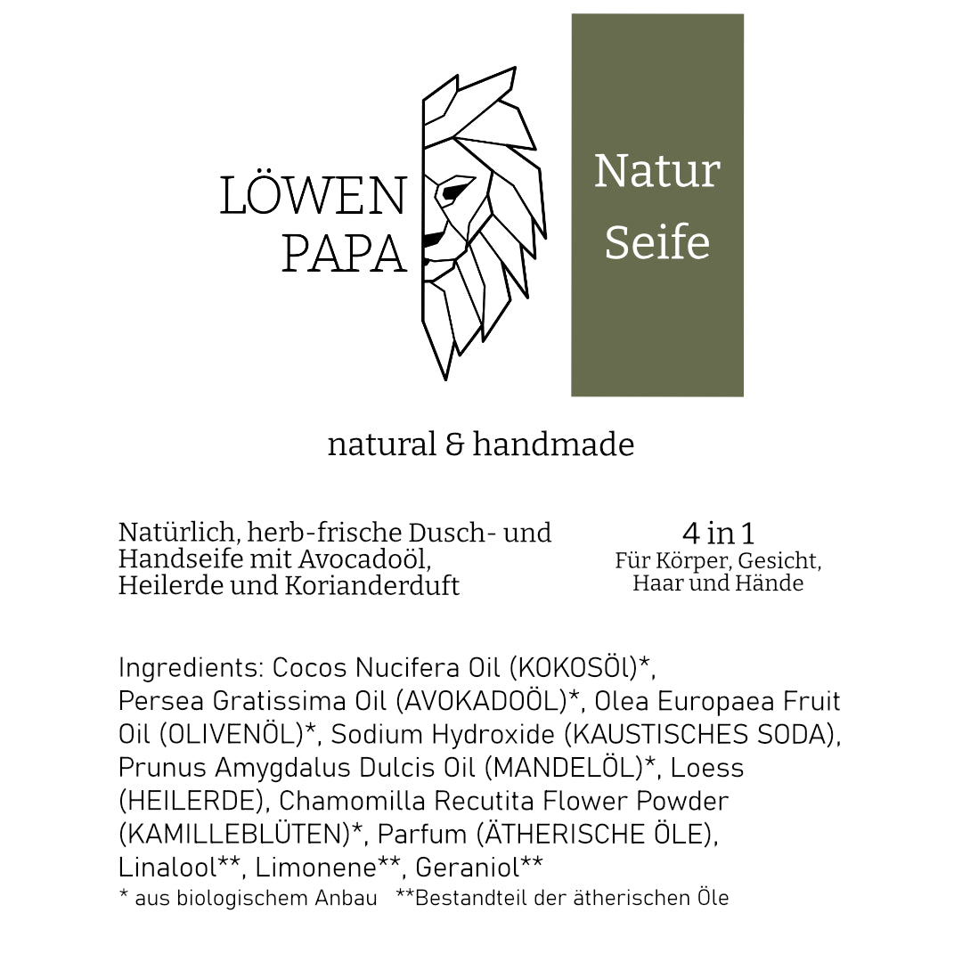 Löwen Papa Natur Seife
