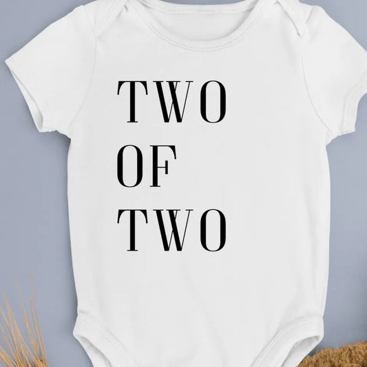 TWO OF TWO - Baby Body *personalisierbar*