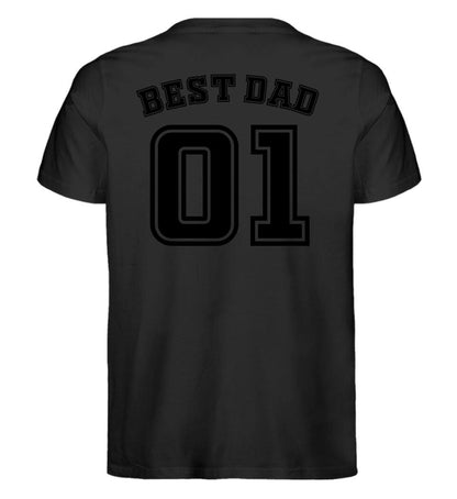 Best Dad College - Premium Organic Shirt *personalisierbar*