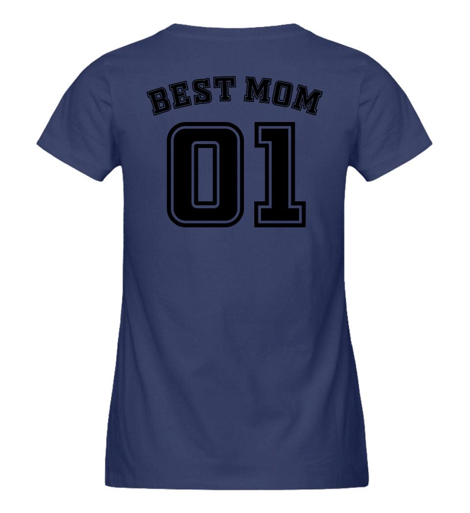 Best Mom College - Premium Organic Shirt *personalisierbar*