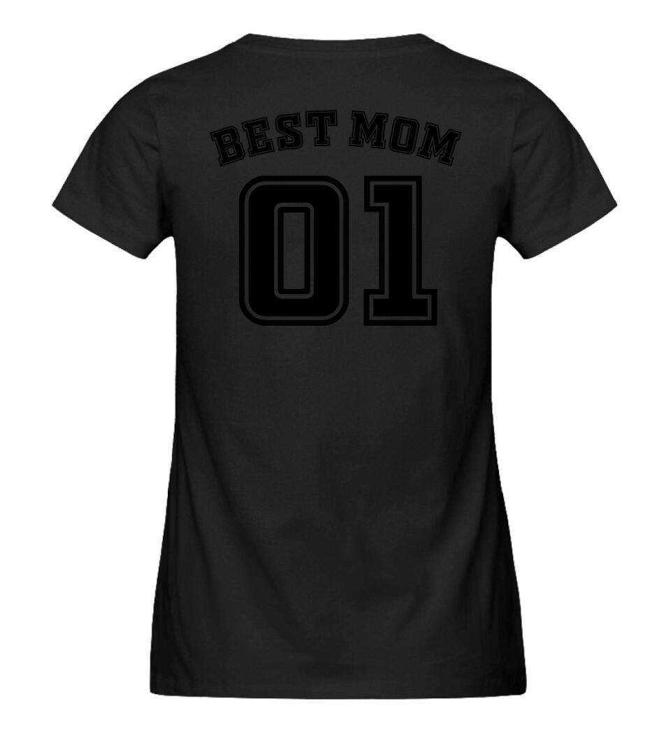 Best Mom College - Premium Organic Shirt *personalisierbar*