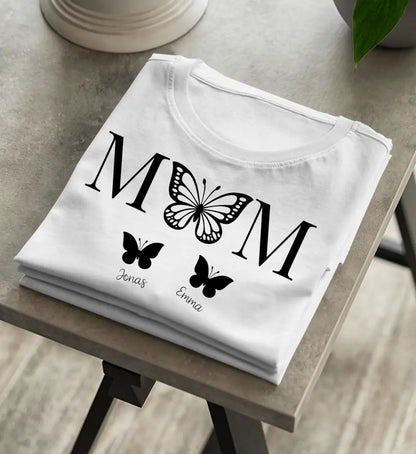 Mom Butterfly - Bio Damen Shirt *personalisierbar*