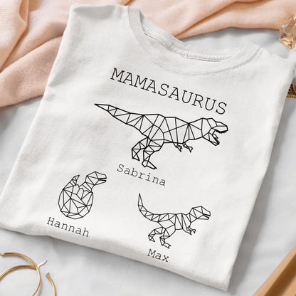 Mamasaurus - Bio Damen Shirt *personalisierbar (mit Namen)*