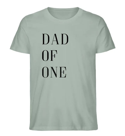 DAD OF ONE - Premium Organic Shirt *personalisierbar*