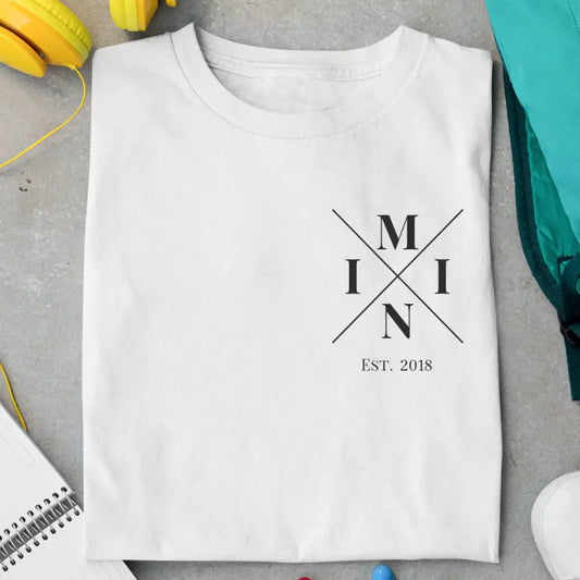 Mini Minimal - Bio Kinder Shirt *personalisierbar*