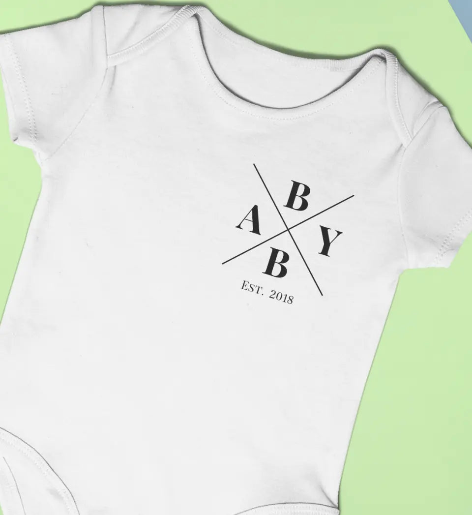 Baby Minimal - Bio Baby Body *personalisierbar*