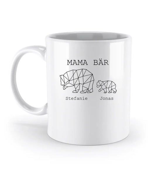 Mama Bär - Tasse mit Namen