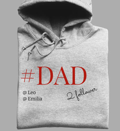 #DAD - Bio Unisex Hoodie *personalisierbar*