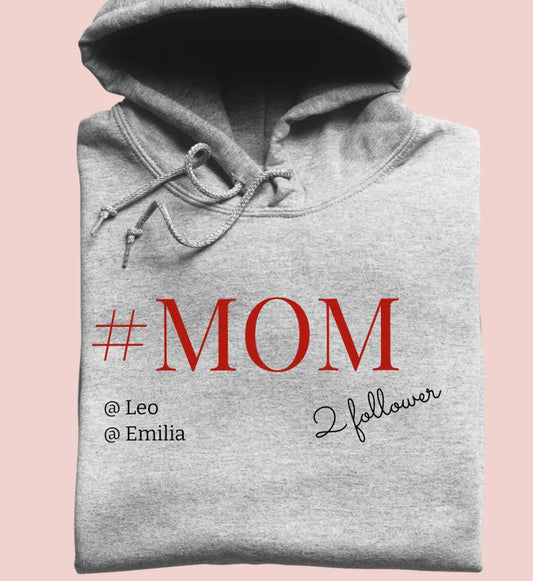#MOM - Premium Organic Hoodie *personalisierbar*