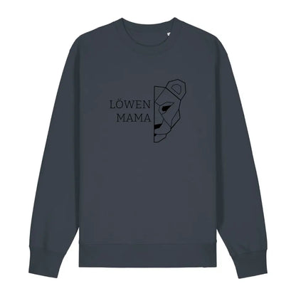 Löwen Mama - Bio Unisex Sweatshirt *personalisierbar (ohne Namen)*