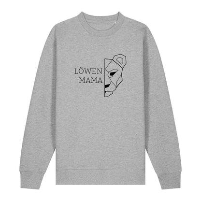 Löwen Mama - Bio Unisex Sweatshirt *personalisierbar (ohne Namen)*