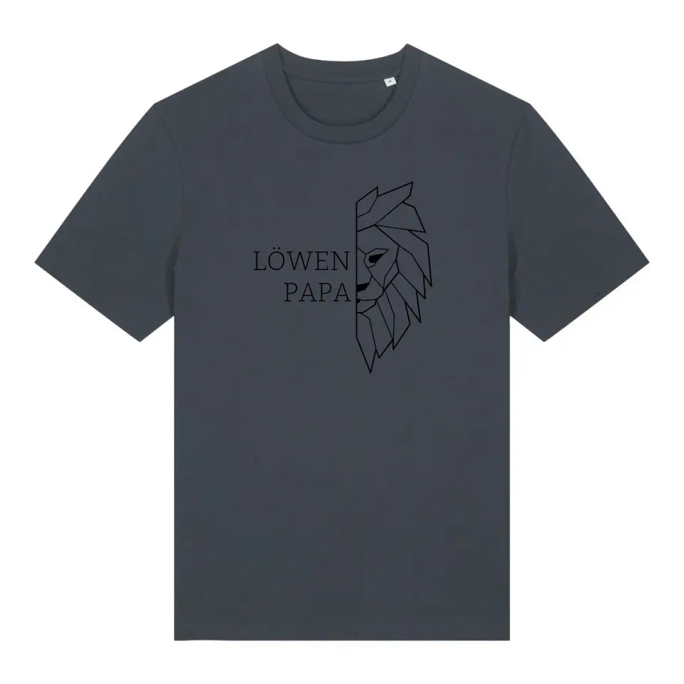 Löwen Papa - Bio Herren Shirt *personalisierbar (ohne Namen)*