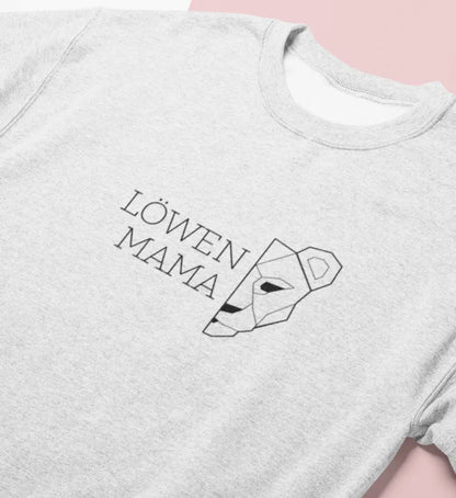 Löwen Mama - Bio Unisex Sweatshirt *personalisierbar (ohne Namen)*