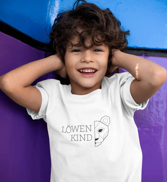 Löwen Kind - Bio Kinder Shirt *personalisierbar (ohne Namen)*