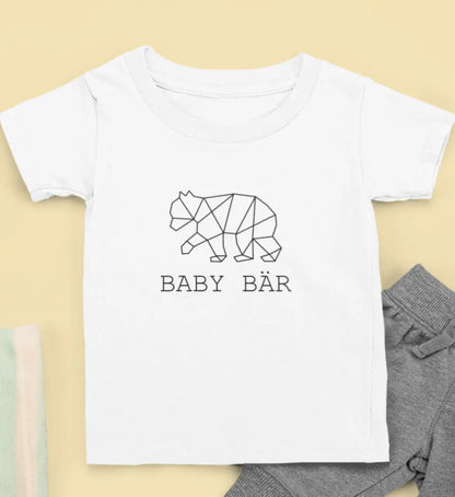 Baby Bär - Bio Baby Shirt *personalisierbar (ohne Namen)*