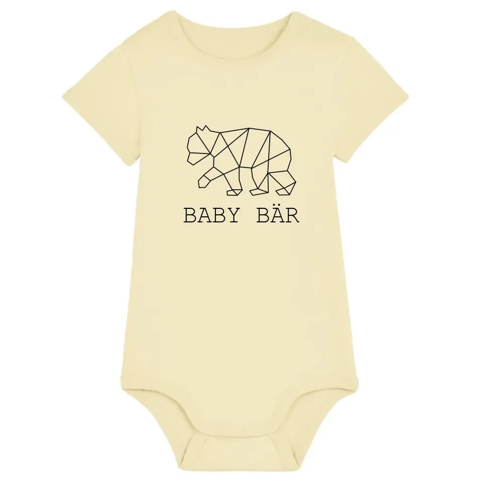 Baby Bär - Bio Baby Body *personalisierbar (ohne Namen)*