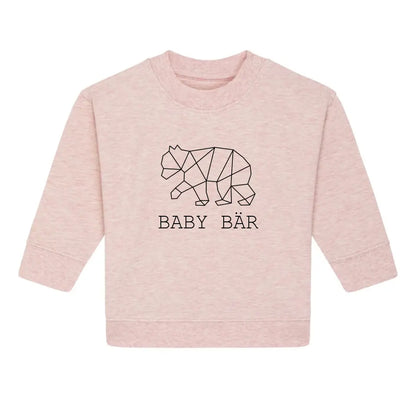 Baby Bär - Bio Baby Sweatshirt *personalisierbar (ohne Namen)*