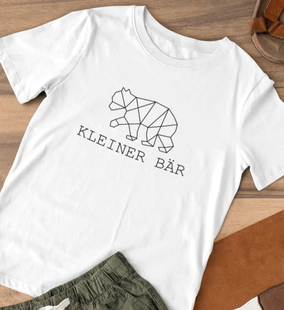 Kleiner Bär - Bio Kinder Shirt *personalisierbar (ohne Namen)*