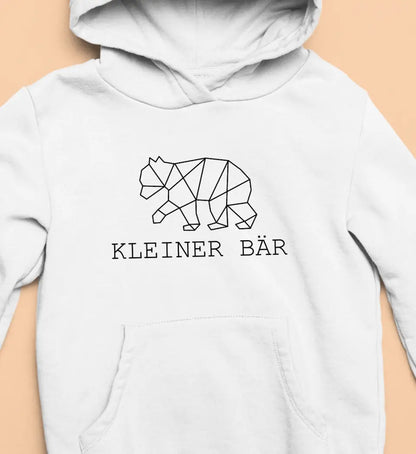 Kleiner Bär - Bio Kinder Hoodie *personalisierbar (ohne Namen)*