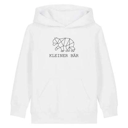 Kleiner Bär - Bio Kinder Hoodie *personalisierbar (ohne Namen)*