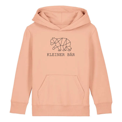 Kleiner Bär - Bio Kinder Hoodie *personalisierbar (ohne Namen)*