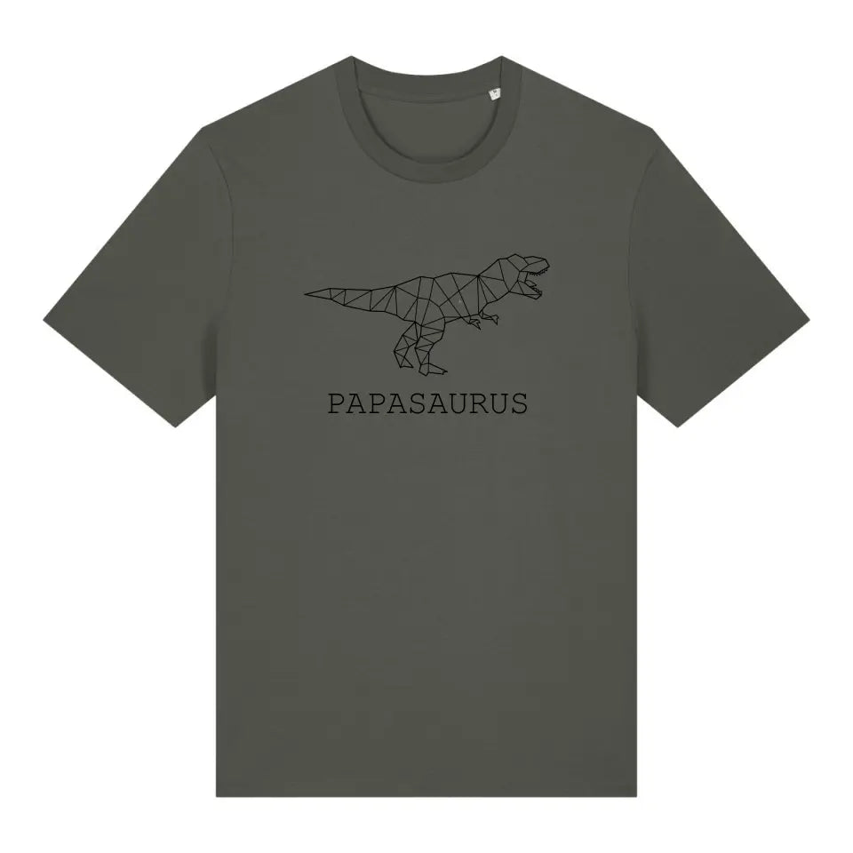 Papasaurus - Bio Herren Shirt *personalisierbar (ohne Namen)*