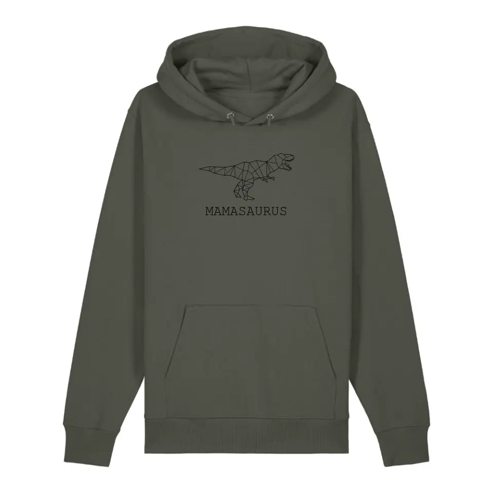 Mamasaurus - Bio Unisex Hoodie *personalisierbar (ohne Namen*