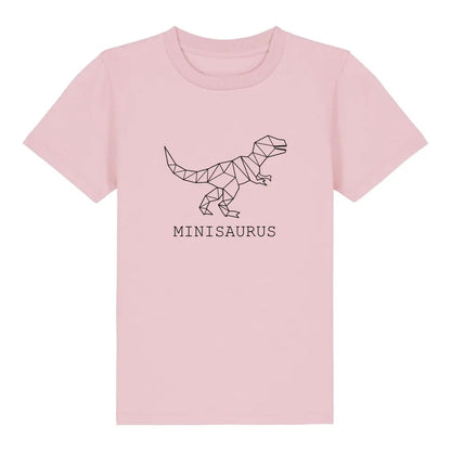 Minisaurus - Bio Kinder Shirt *personalisierbar (ohne Namen)*
