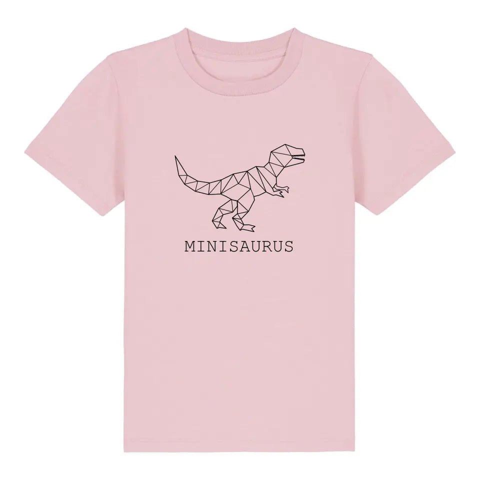 Minisaurus - Bio Kinder Shirt *personalisierbar (ohne Namen)*