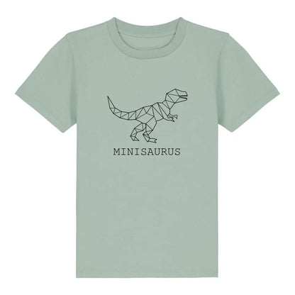 Minisaurus - Bio Kinder Shirt *personalisierbar (ohne Namen)*